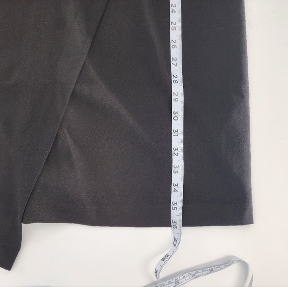 Nanette Lepore NWT Little Black Dress Back Zip V-Neck 12 - Picture 8 of 11